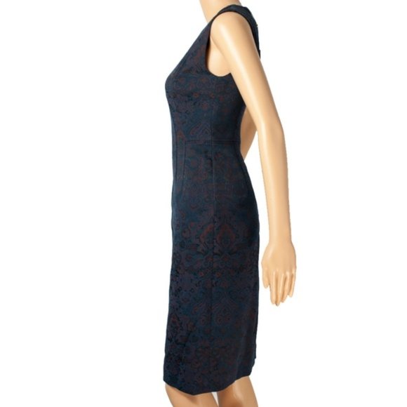 Kobi Halperin Brandi Jacquard Sleeveless Sheath Dress - Picture 3 of 8
